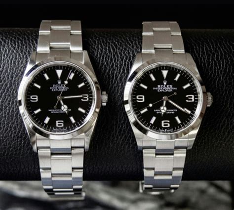 rolex 114270 vs 124270|rolex explorer 114270 for sale.